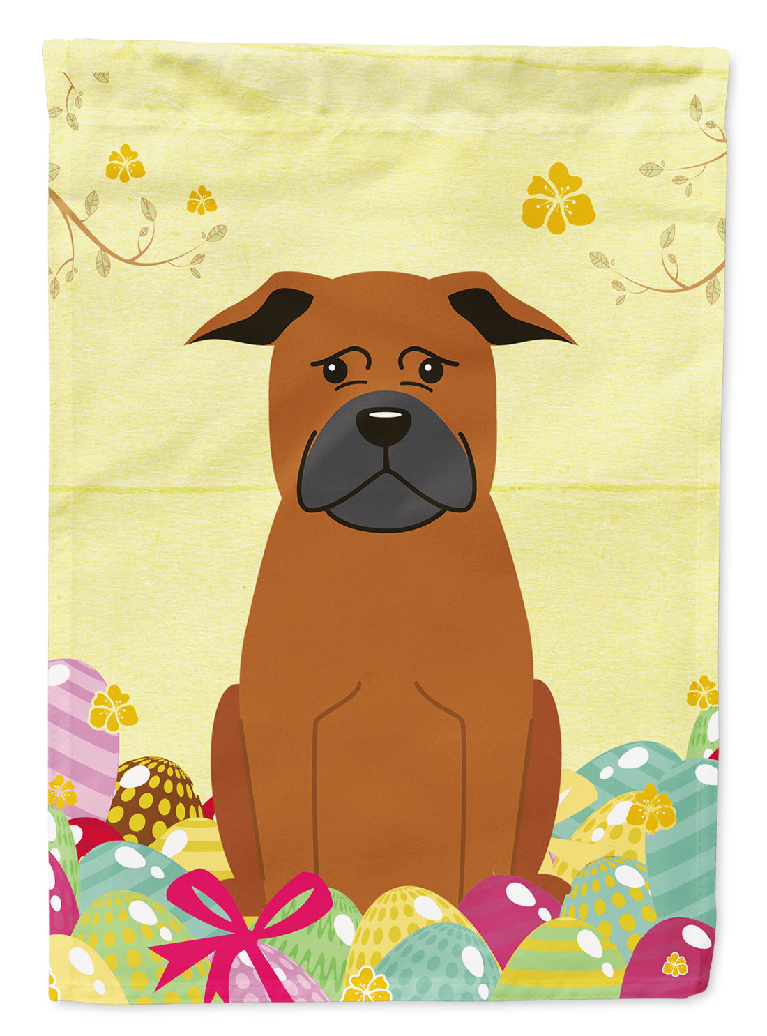 Easter Eggs Chinese Chongqing Dog Flag Garden Size BB6111GF  the-store.com.