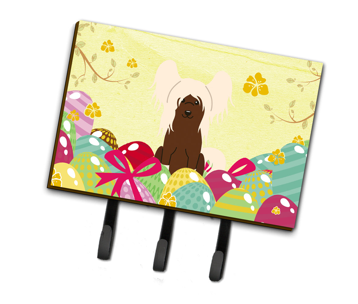 Easter Eggs Chinese Crested Cream Leash or Key Holder BB6113TH68  the-store.com.