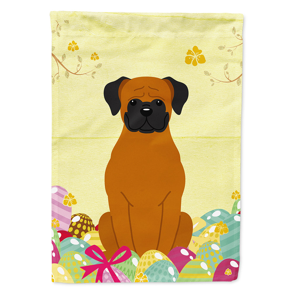 Easter Eggs Fawn Boxer Flag Canvas House Size BB6115CHF  the-store.com.
