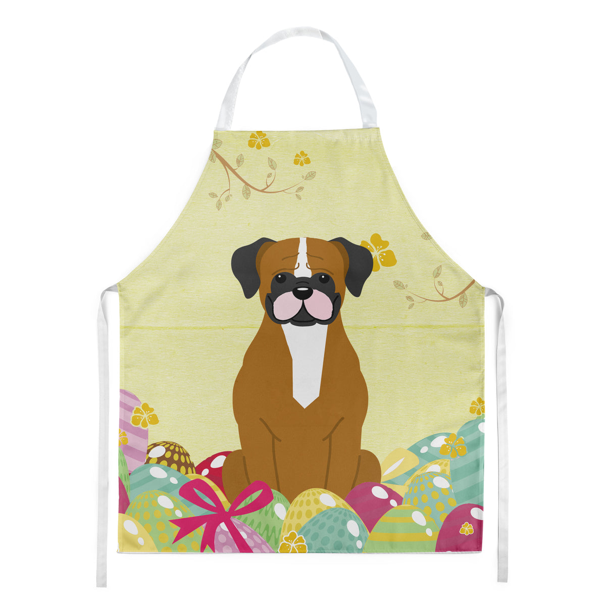 Easter Eggs Flashy Fawn Boxer Apron BB6116APRON  the-store.com.