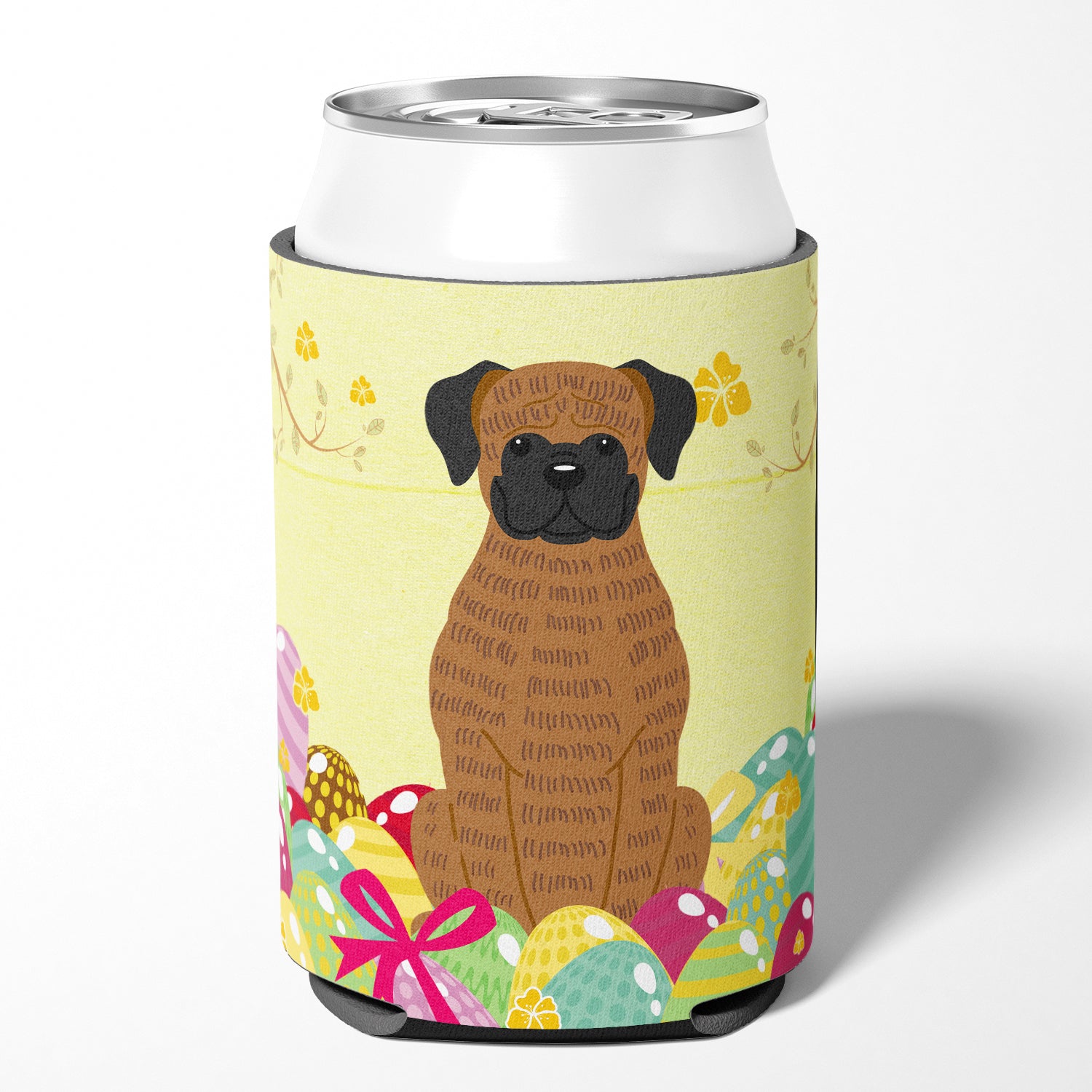 Easter Eggs Brindle Boxer Can or Bottle Hugger BB6117CC  the-store.com.