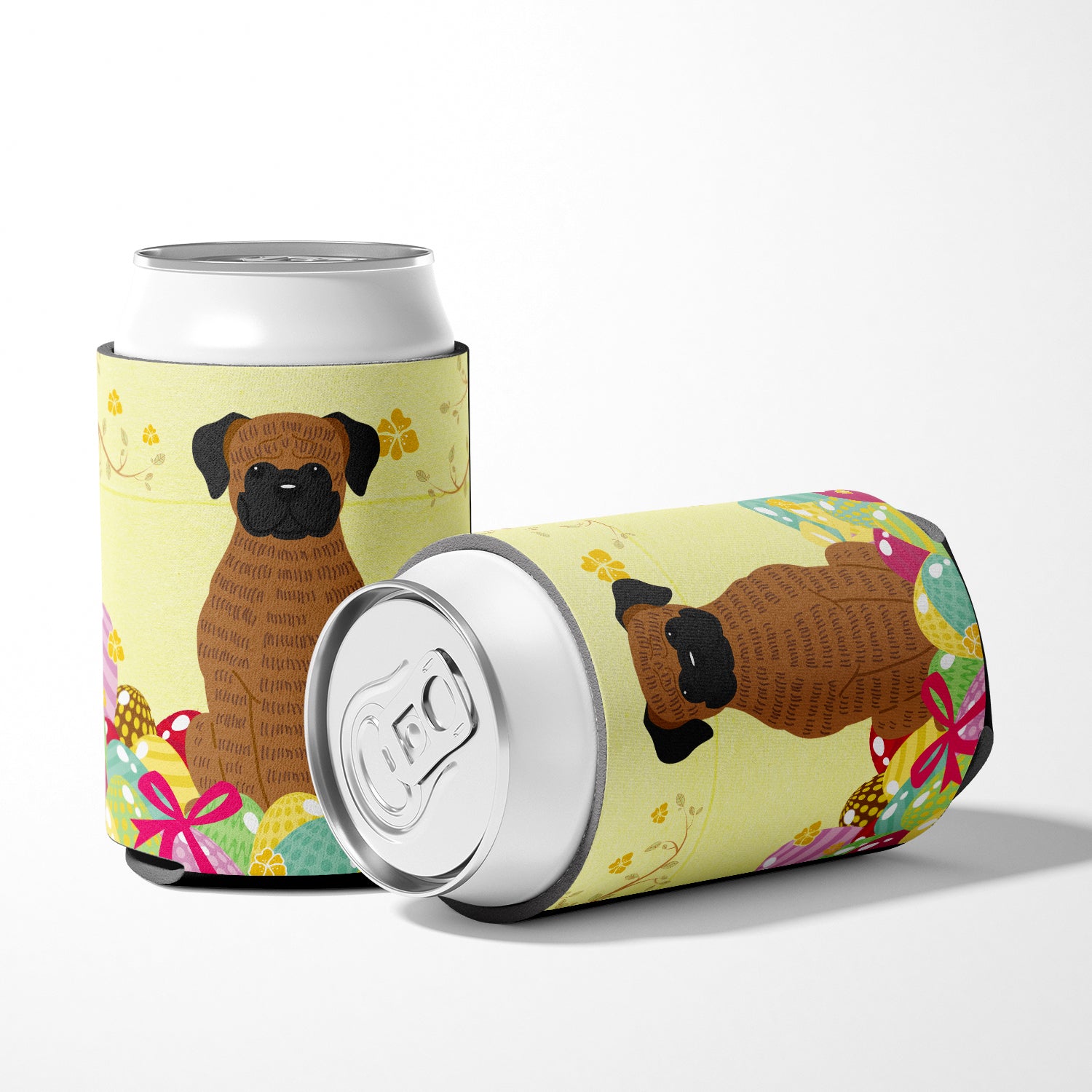 Easter Eggs Brindle Boxer Can or Bottle Hugger BB6117CC  the-store.com.