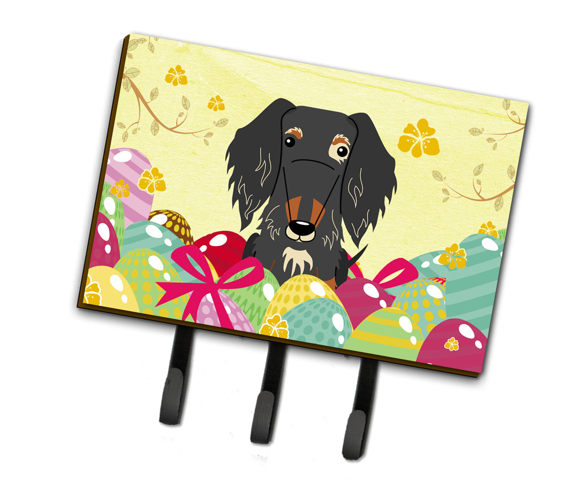 Easter Eggs Wire Haired Dachshund Dapple Leash or Key Holder BB6128TH68