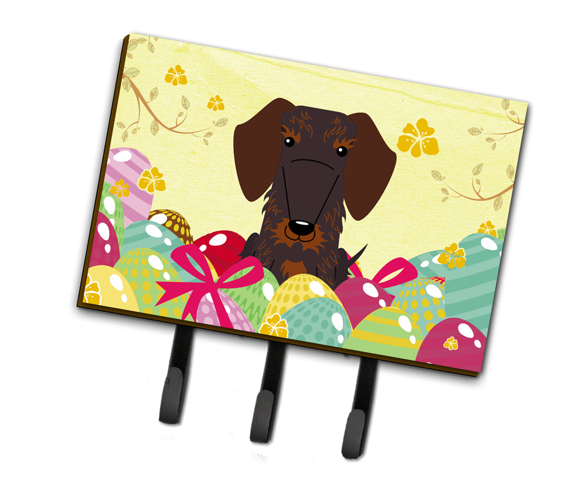 Easter Eggs Wire Haired Dachshund Chocolate Leash or Key Holder BB6129TH68  the-store.com.
