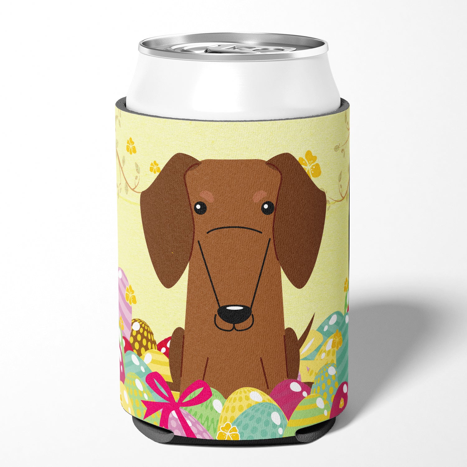 Easter Eggs Dachshund Red Brown Can or Bottle Hugger BB6130CC
