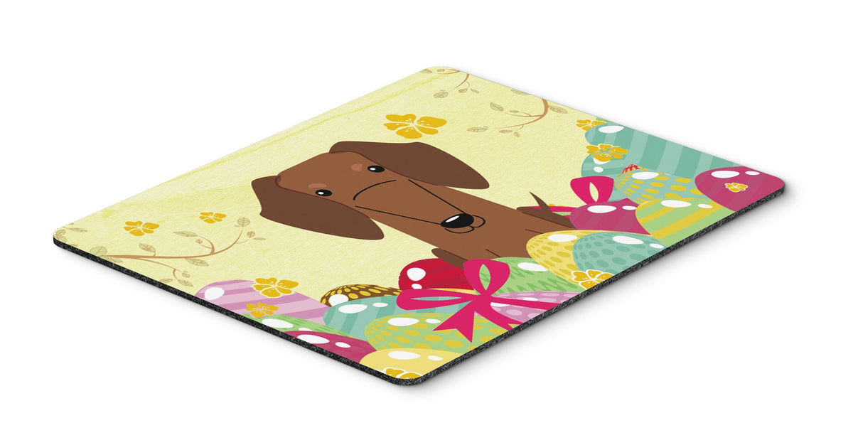 Easter Eggs Dachshund Red Brown Mouse Pad, Hot Pad or Trivet BB6130MP by Caroline&#39;s Treasures