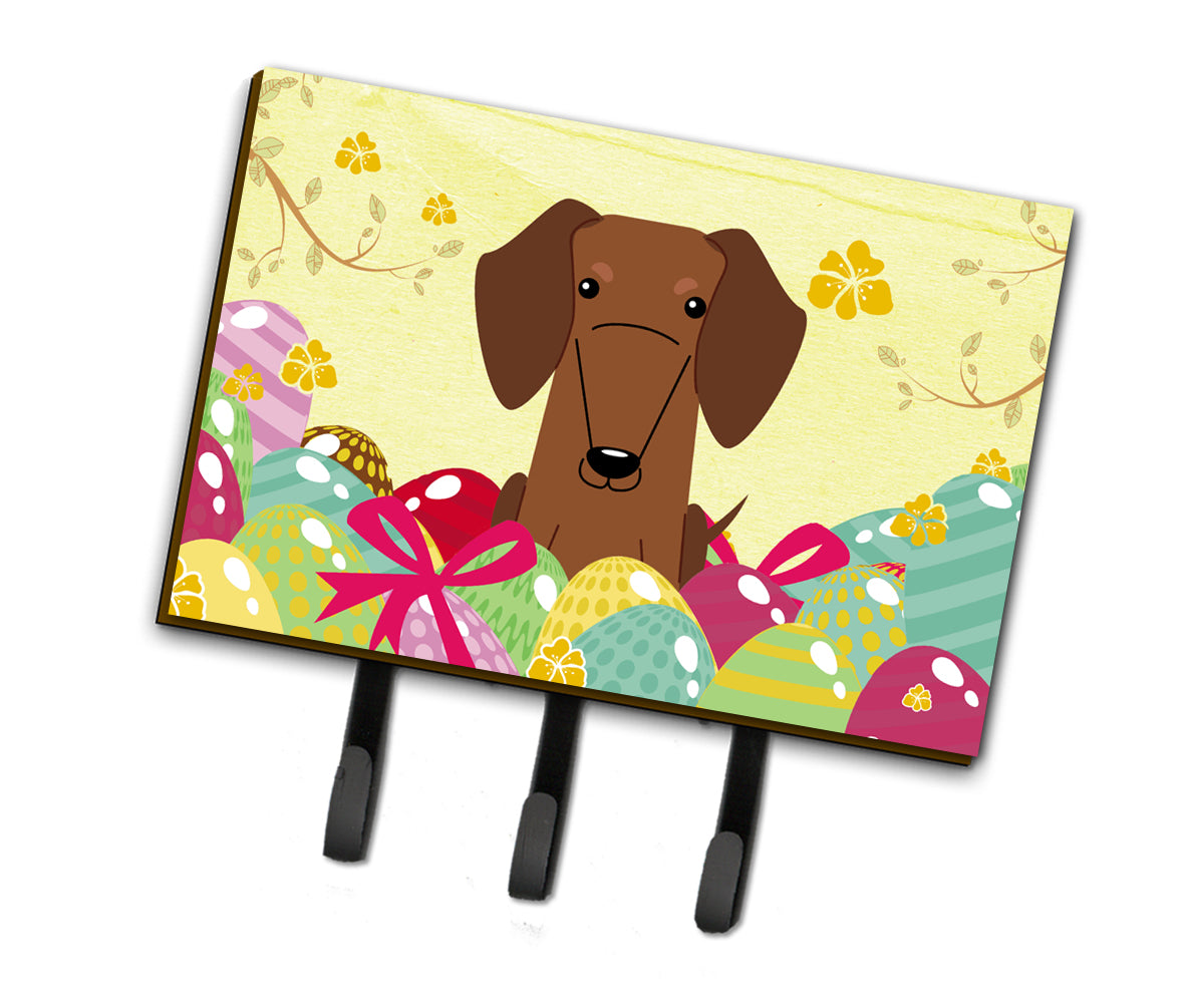 Easter Eggs Dachshund Red Brown Leash or Key Holder BB6130TH68