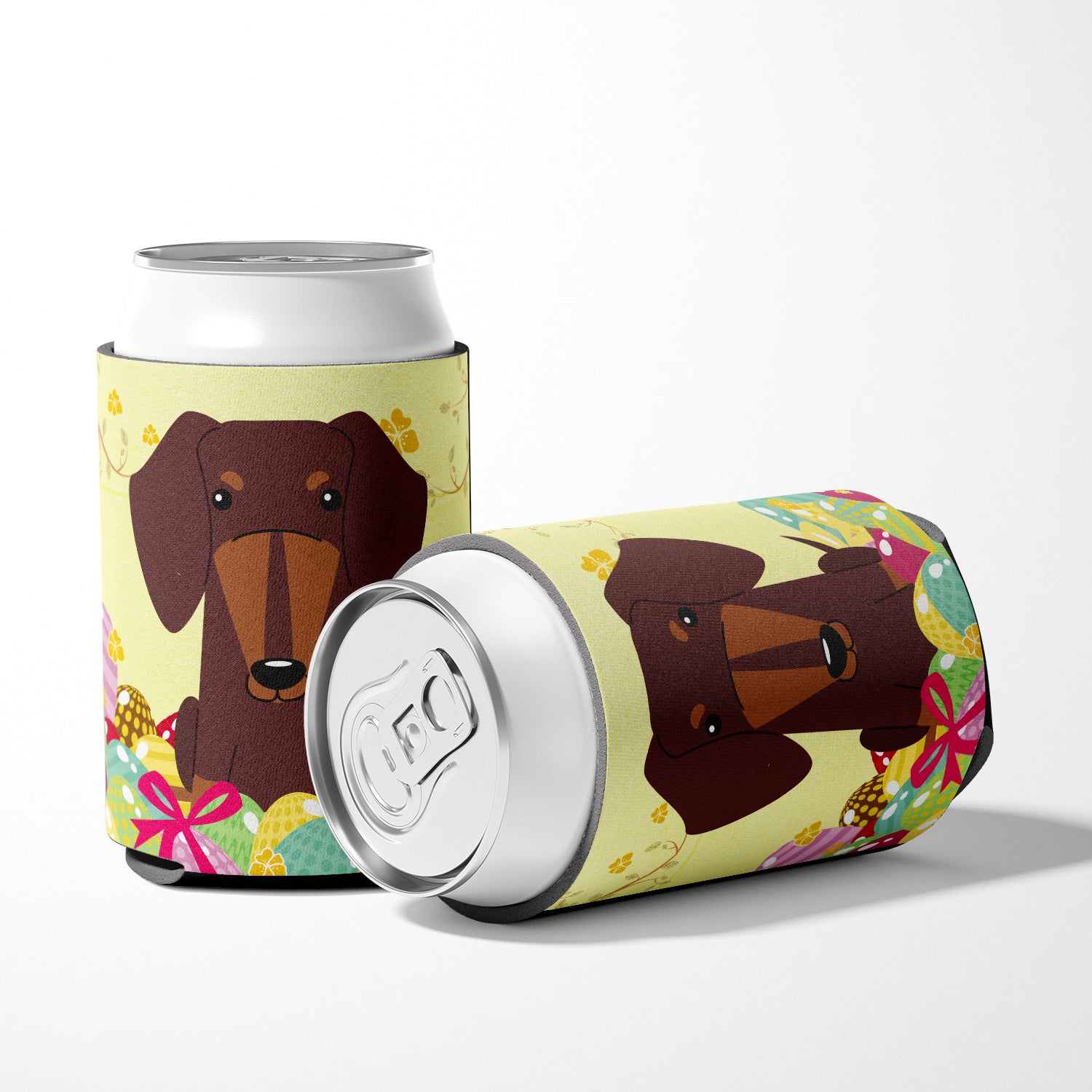 Easter Eggs Dachshund Chocolate Can or Bottle Hugger BB6131CC  the-store.com.