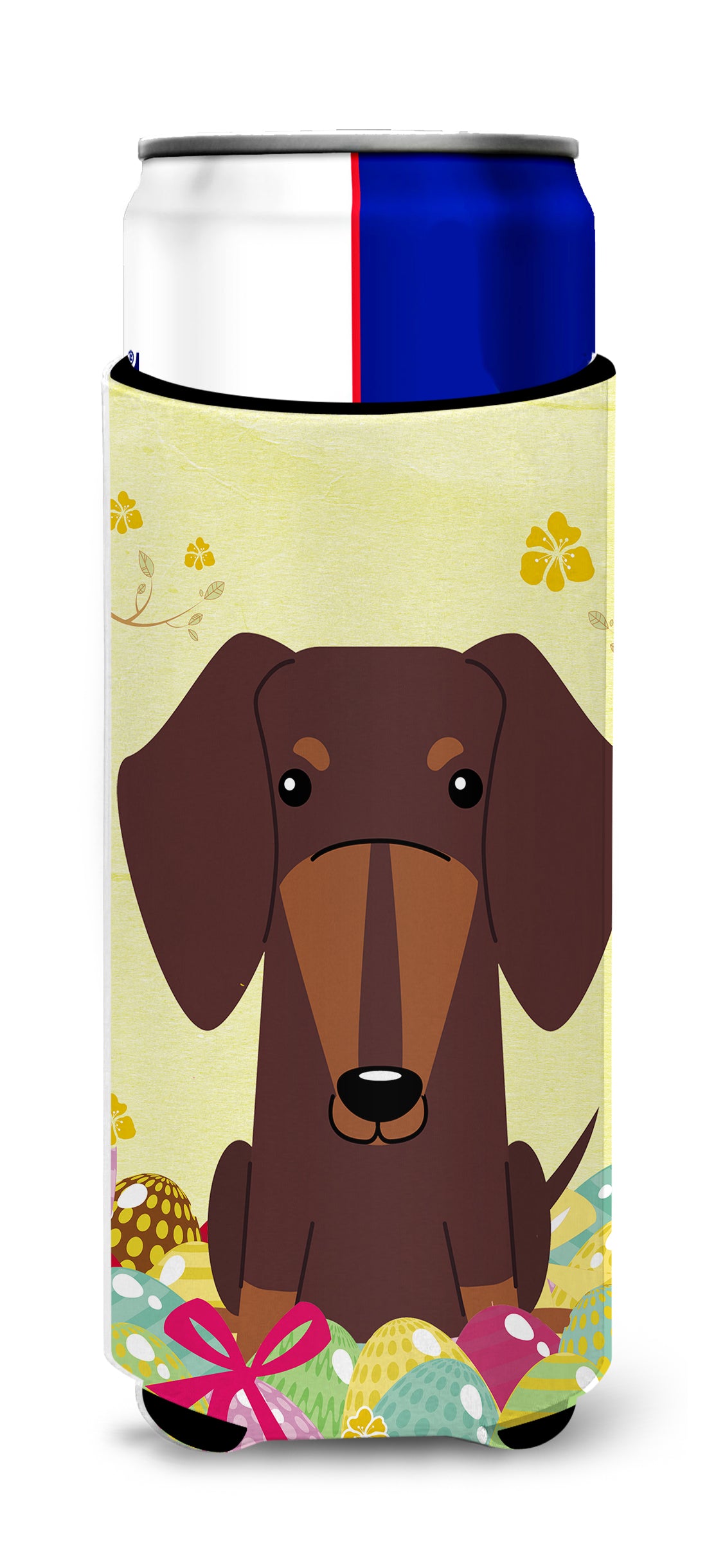 Easter Eggs Dachshund Chocolate  Ultra Hugger for slim cans BB6131MUK  the-store.com.