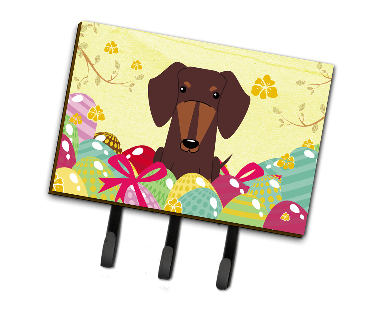 Easter Eggs Dachshund Chocolate Leash or Key Holder BB6131TH68  the-store.com.