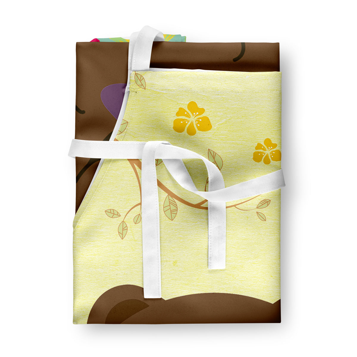 Easter Eggs Chow Chow Chocolate Apron BB6141APRON  the-store.com.