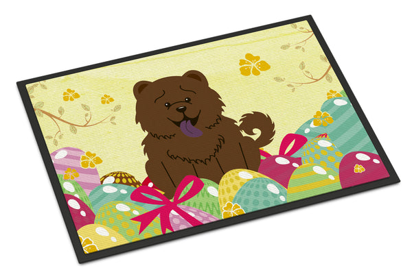 Easter Eggs Chow Chow Chocolate Indoor or Outdoor Mat 18x27 BB6141MAT - the-store.com