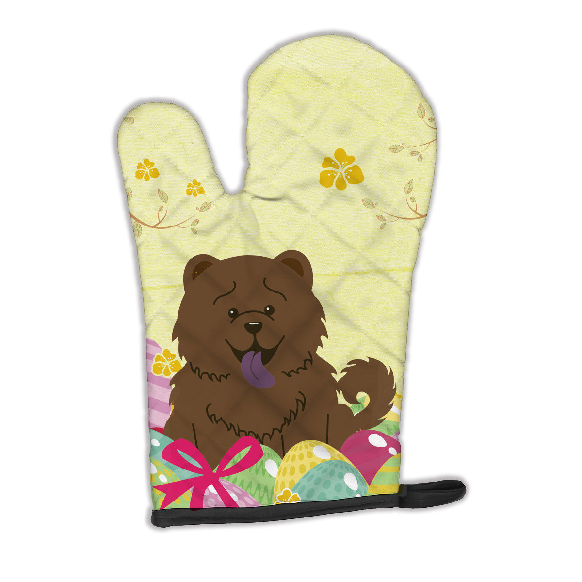 Easter Eggs Chow Chow Chocolate Oven Mitt BB6141OVMT