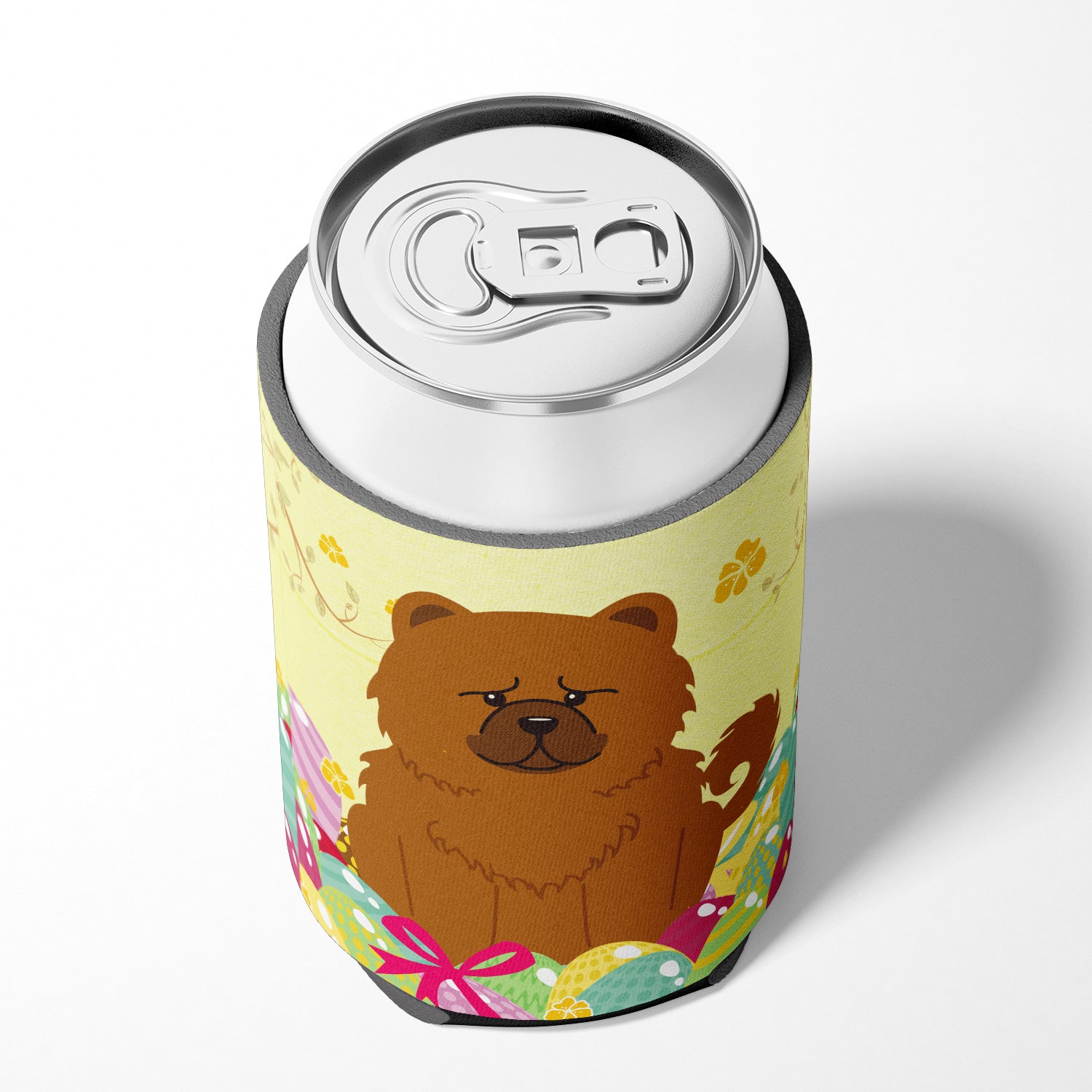 Easter Eggs Chow Chow Red Can or Bottle Hugger BB6142CC  the-store.com.