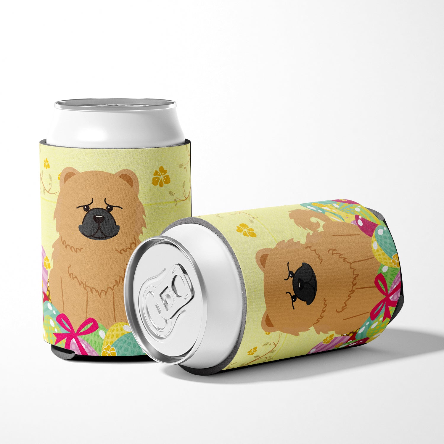 Easter Eggs Chow Chow Cream Can or Bottle Hugger BB6144CC  the-store.com.