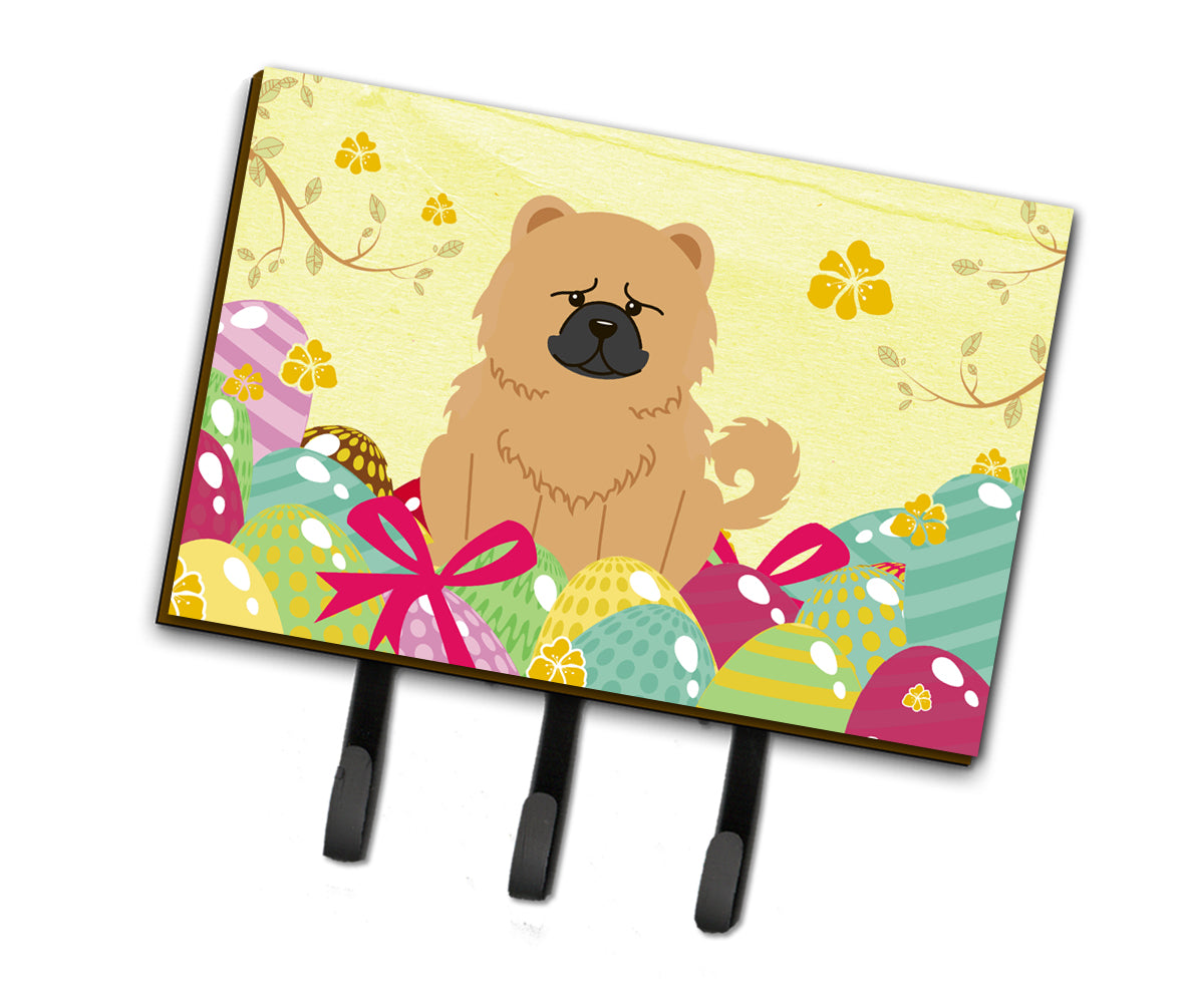 Easter Eggs Chow Chow Cream Leash or Key Holder BB6144TH68  the-store.com.