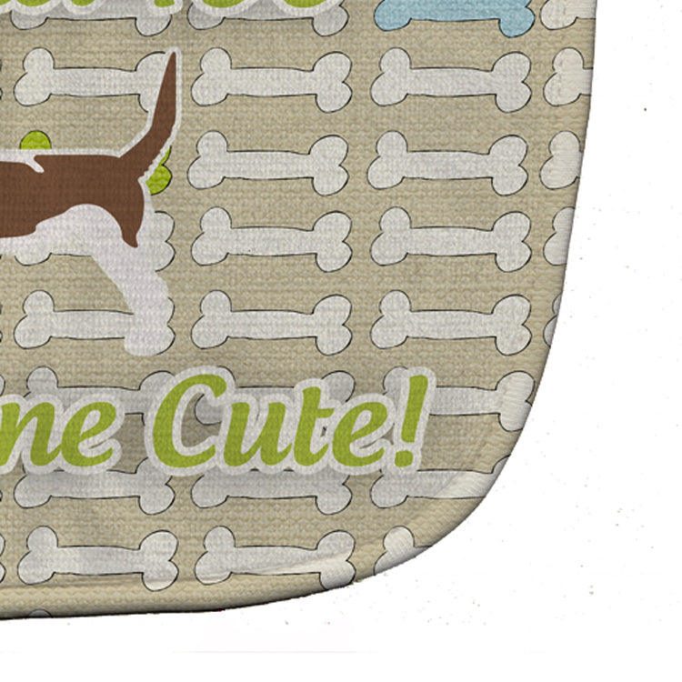 Grand Basset Griffon Vendeen Dog Gone Cute Baby Bib BB6495BIB - the-store.com