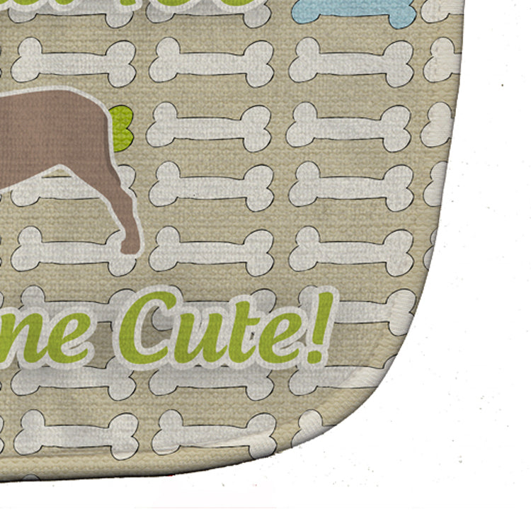 Neapolitan Mastiff Dog Gone Cute Baby Bib BB6570BIB - the-store.com