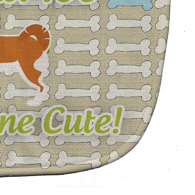 Akita Dog Gone Cute Baby Bib BB6577BIB - the-store.com