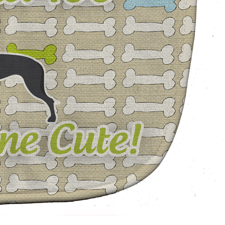Great Dane Dog Gone Cute Baby Bib BB6580BIB - the-store.com