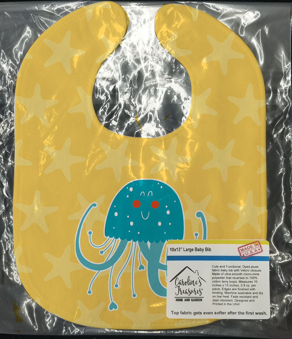 Caroline's Treasures Jellyfish Baby Bib BB6767BIB
