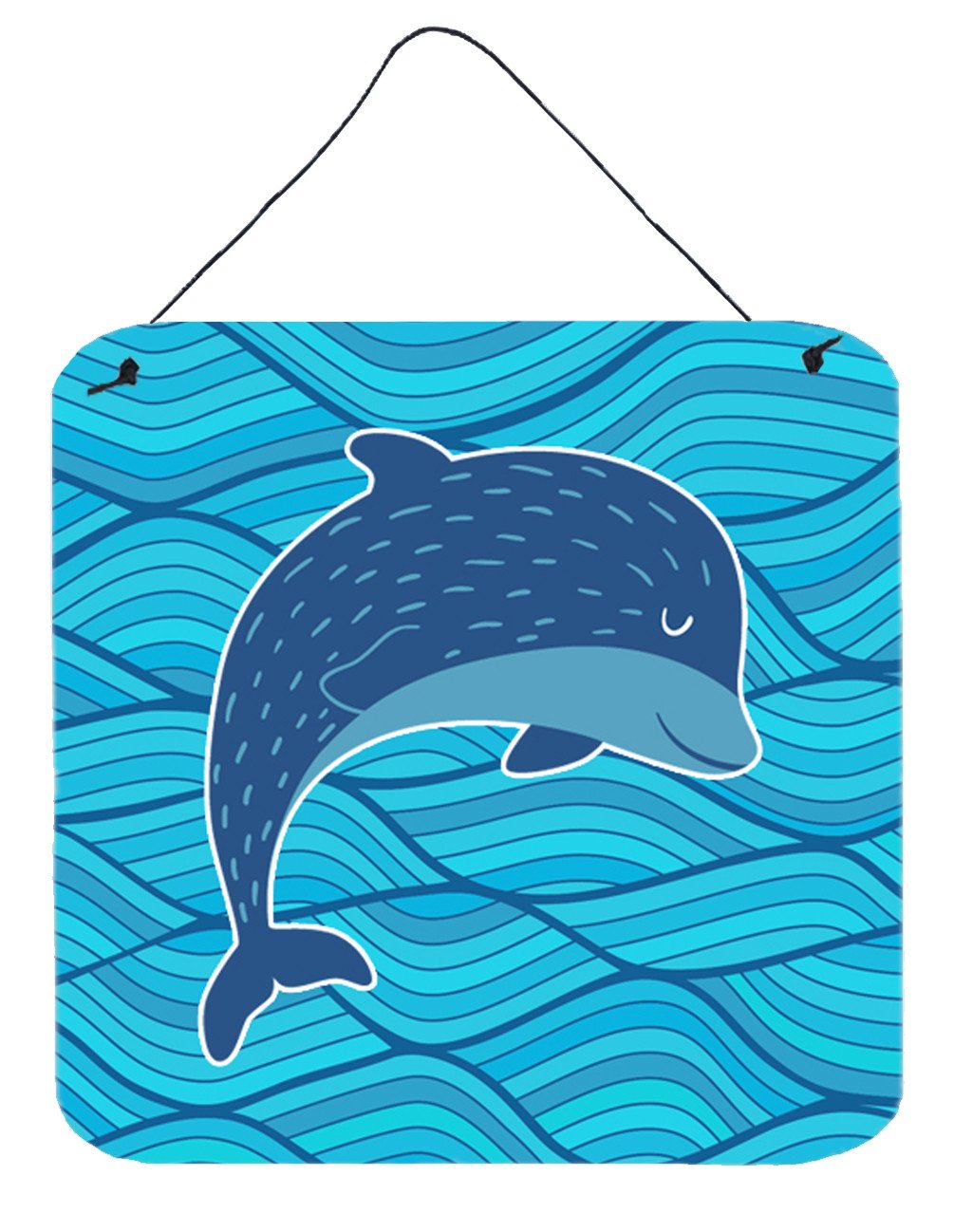 Dolphin Wall or Door Hanging Prints BB6781DS66 by Caroline's Treasures