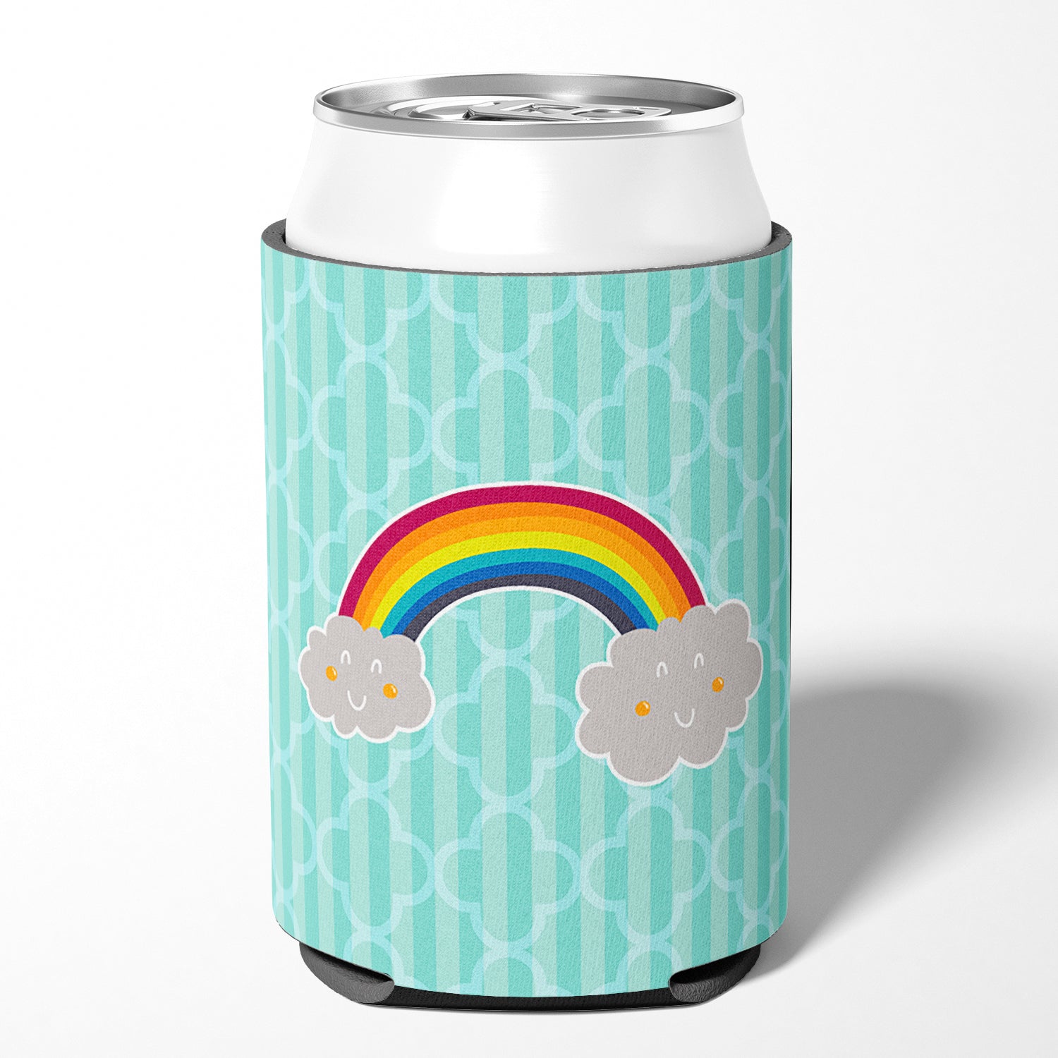 Rainbow in Clouds Can or Bottle Hugger BB6789CC  the-store.com.