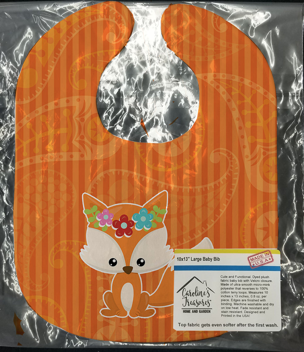 Caroline's Treasures Fox Baby Bib BB6794BIB