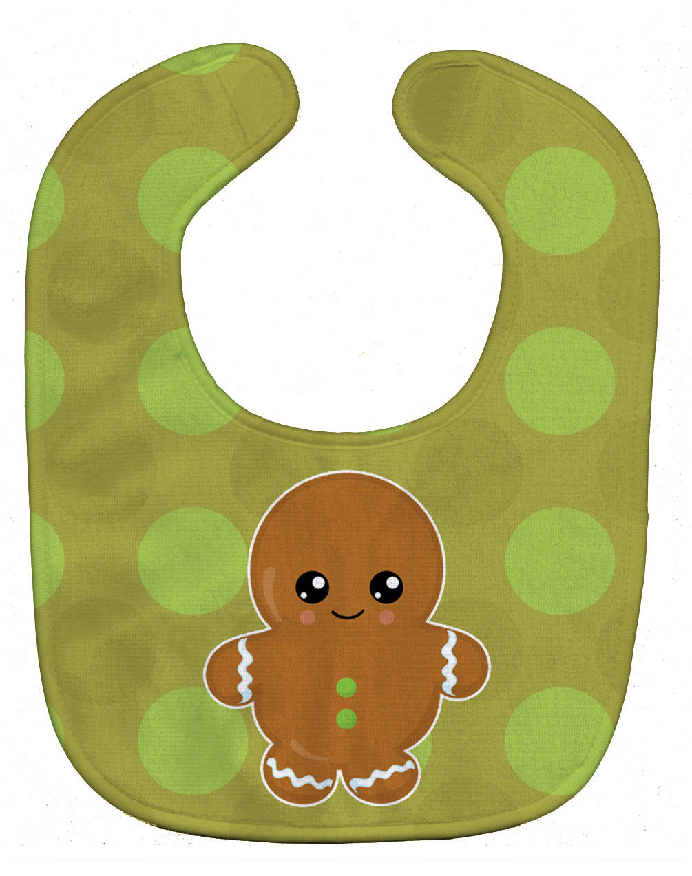 Christmas Gingerbread Man Baby Bib BB6816BIB - the-store.com
