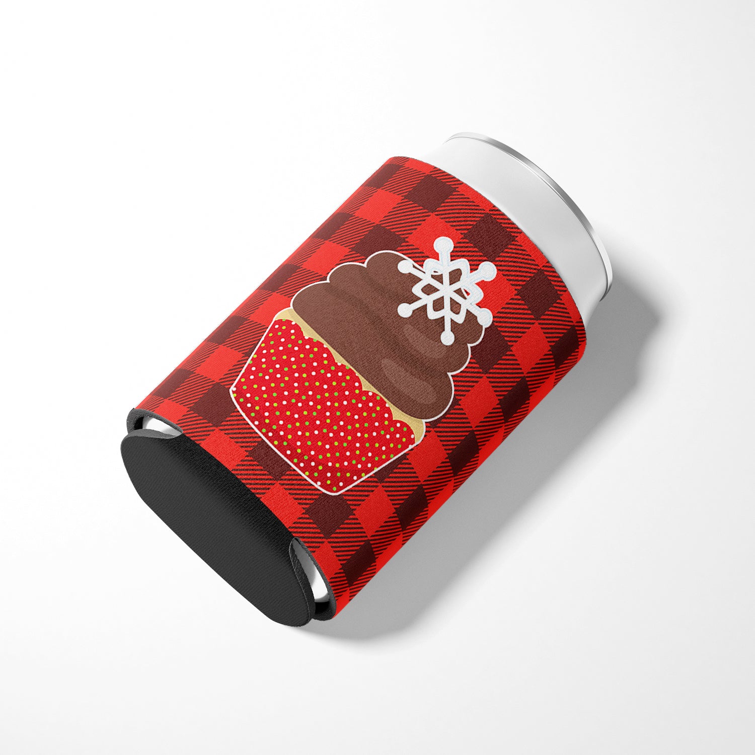 Christmas Cupcake Can or Bottle Hugger BB6817CC