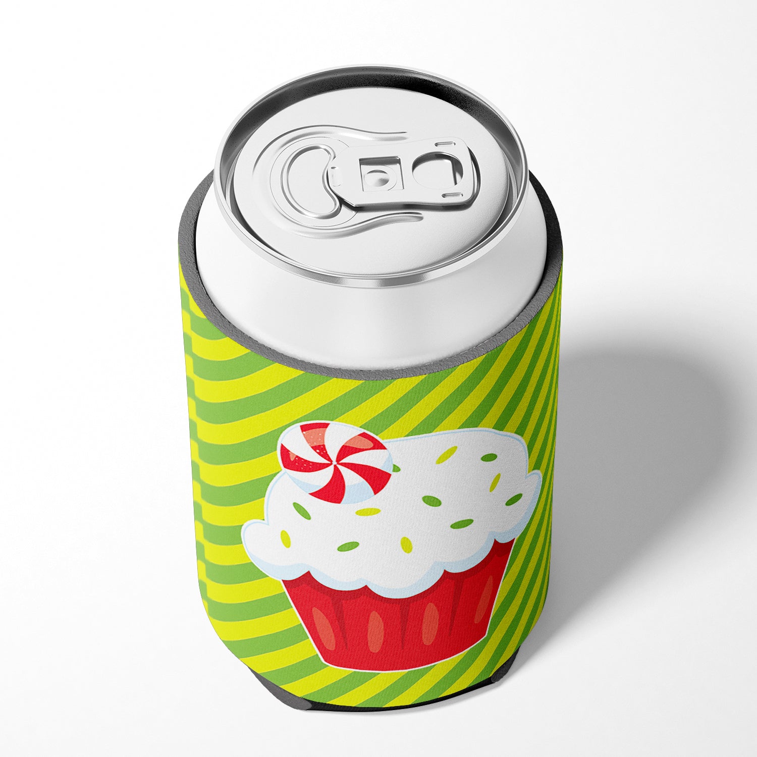 Christmas Pepermint Cupcake Can or Bottle Hugger BB6819CC  the-store.com.
