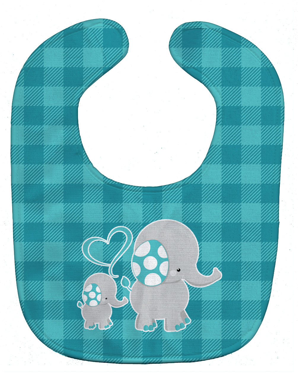 Mommy and Baby Elephant Baby Bib BB6834BIB - the-store.com