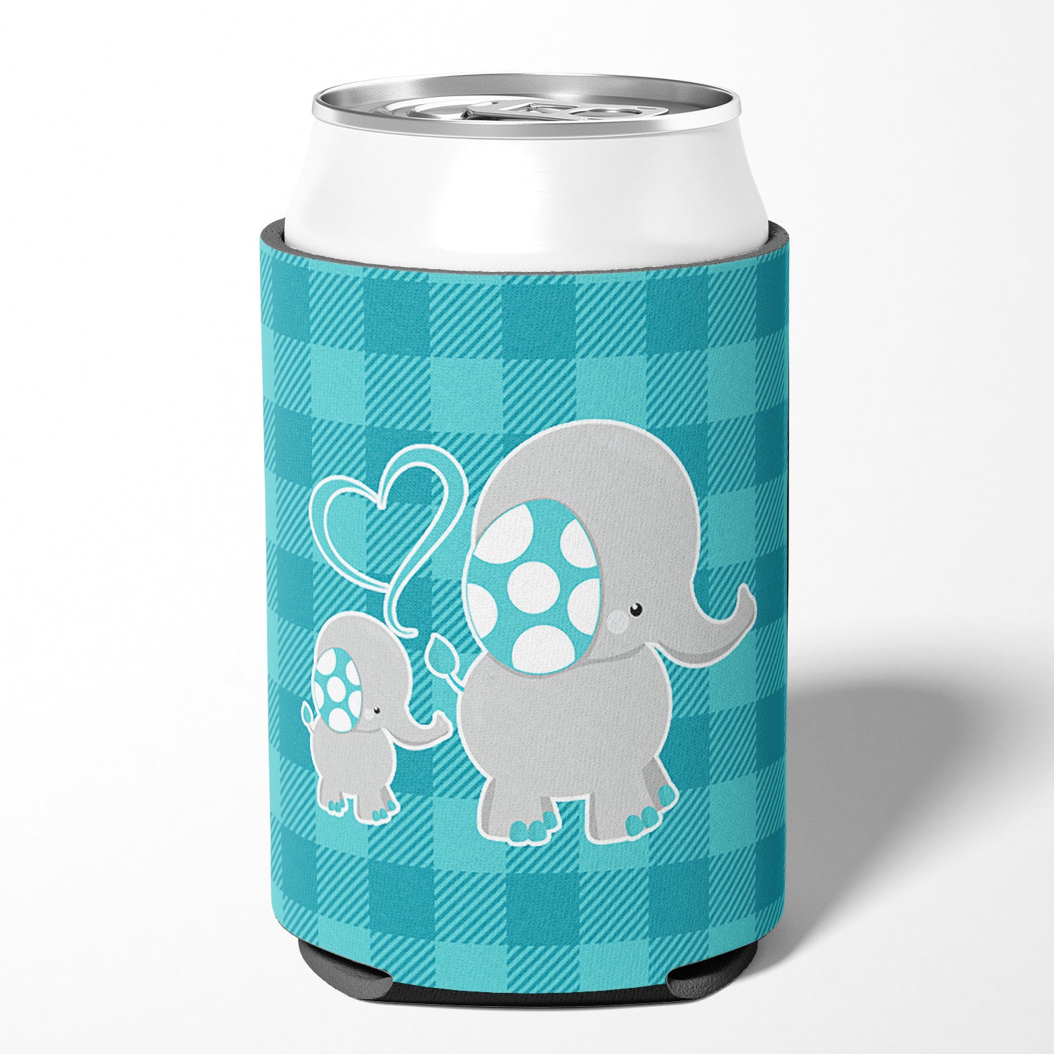 Porte-canette ou porte-bouteille pour maman et bébé éléphant BB6834CC