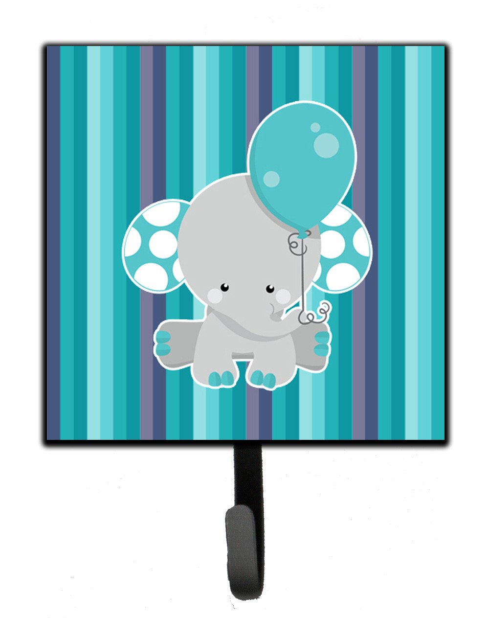 Grey Elephant with Balloon Leash or Key Holder BB6842SH4 by Caroline&#39;s Treasures