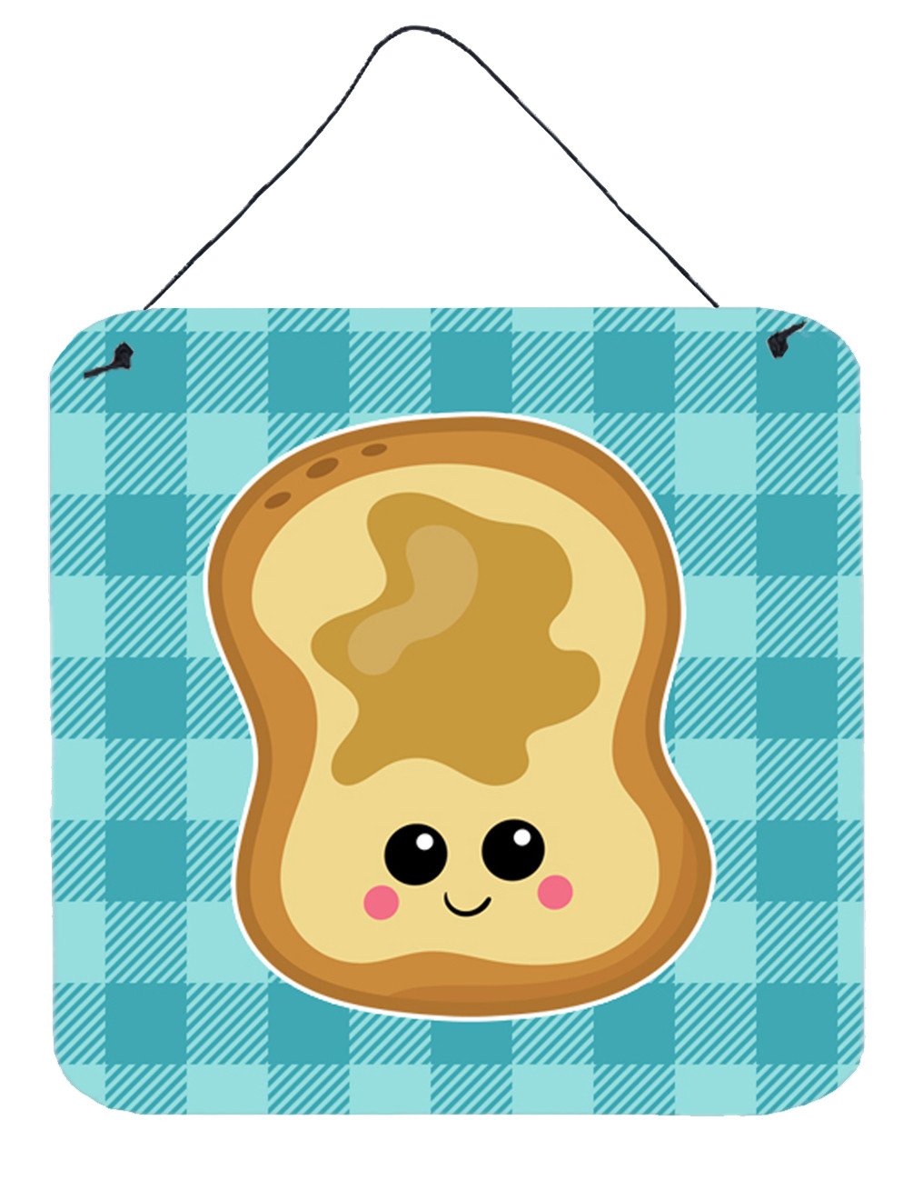Peanut Butter Toast Wall or Door Hanging Prints BB6843DS66 by Caroline's Treasures