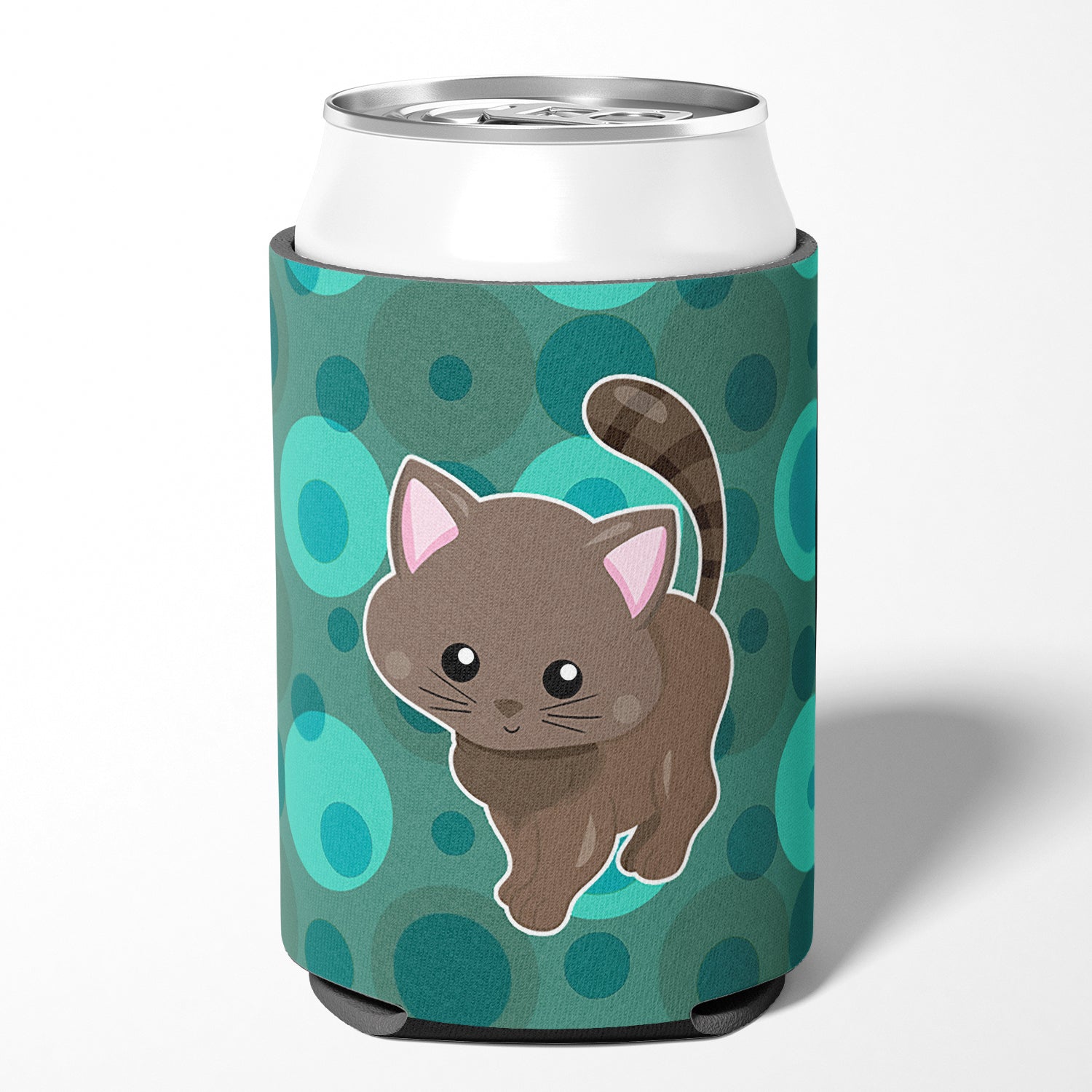 Polkadot Kitten Cat Can or Bottle Hugger BB6885CC