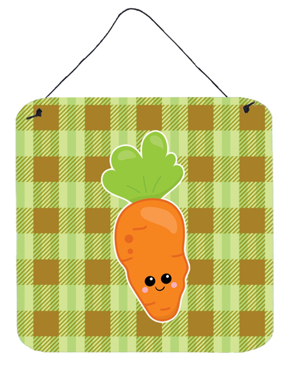Carol the Carrot Wall or Door Hanging Prints BB6891DS66 by Caroline's Treasures