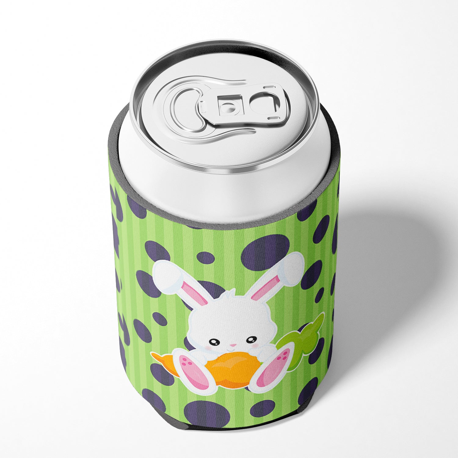 Easter Polkadot Rabbit Can or Bottle Hugger BB6903CC