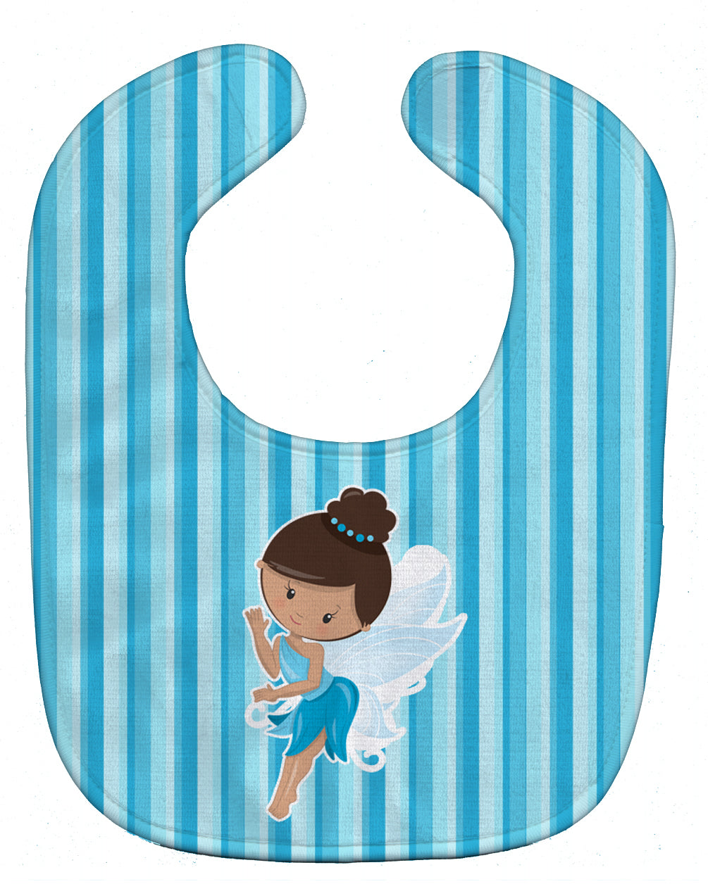 Fairy Blue Stripes Baby Bib BB6910BIB - the-store.com