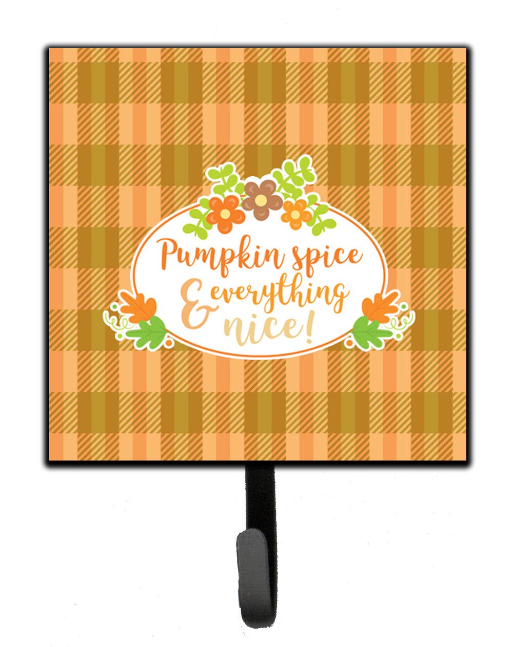 Fall Pumpkin Spice and Everything Leash or Key Holder BB6920SH4 by Caroline&#39;s Treasures