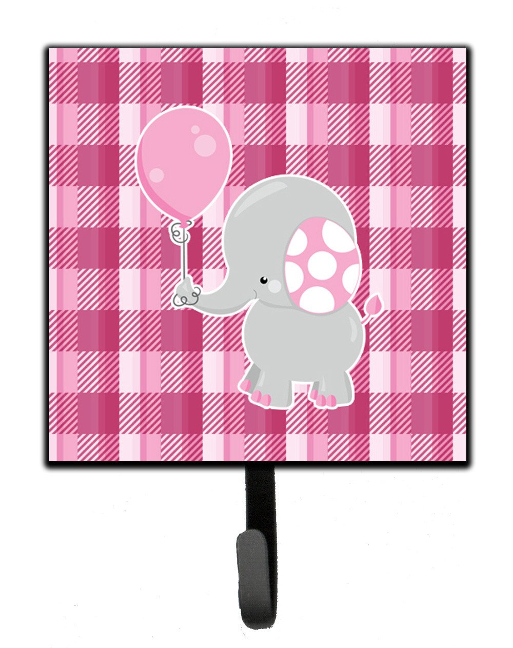Elephant with Pink Balloon Leash or Key Holder BB6948SH4 by Caroline&#39;s Treasures