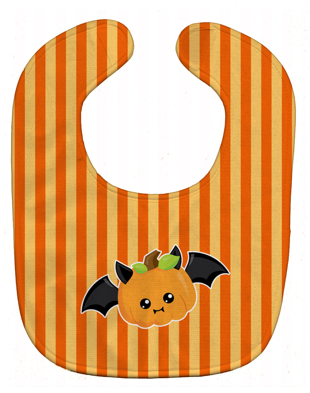 Halloween Pumpkin Bat Baby Bib BB6959BIB - the-store.com