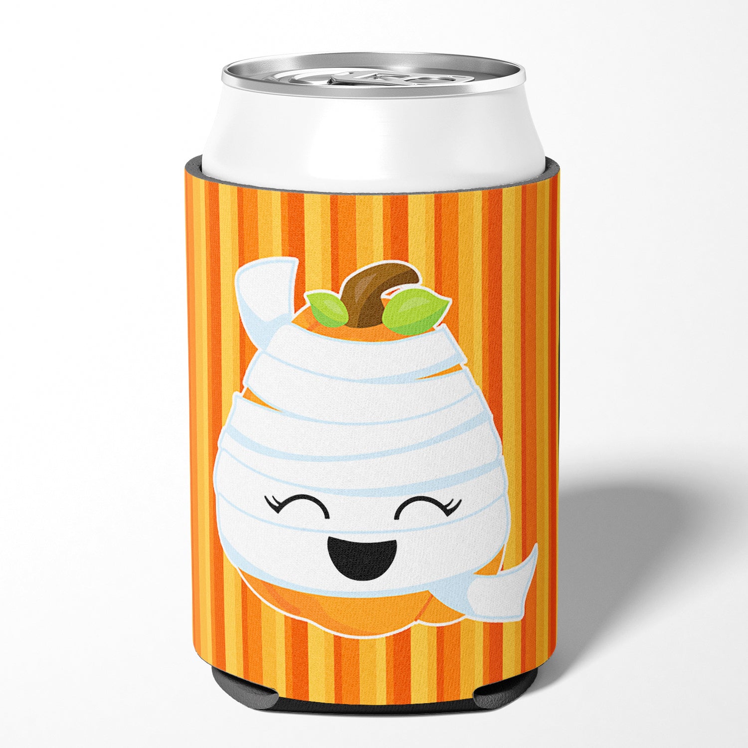 Caroline's Treasures Halloween Pumpkin Mummy Can or Bottle Hugger BB6968CC