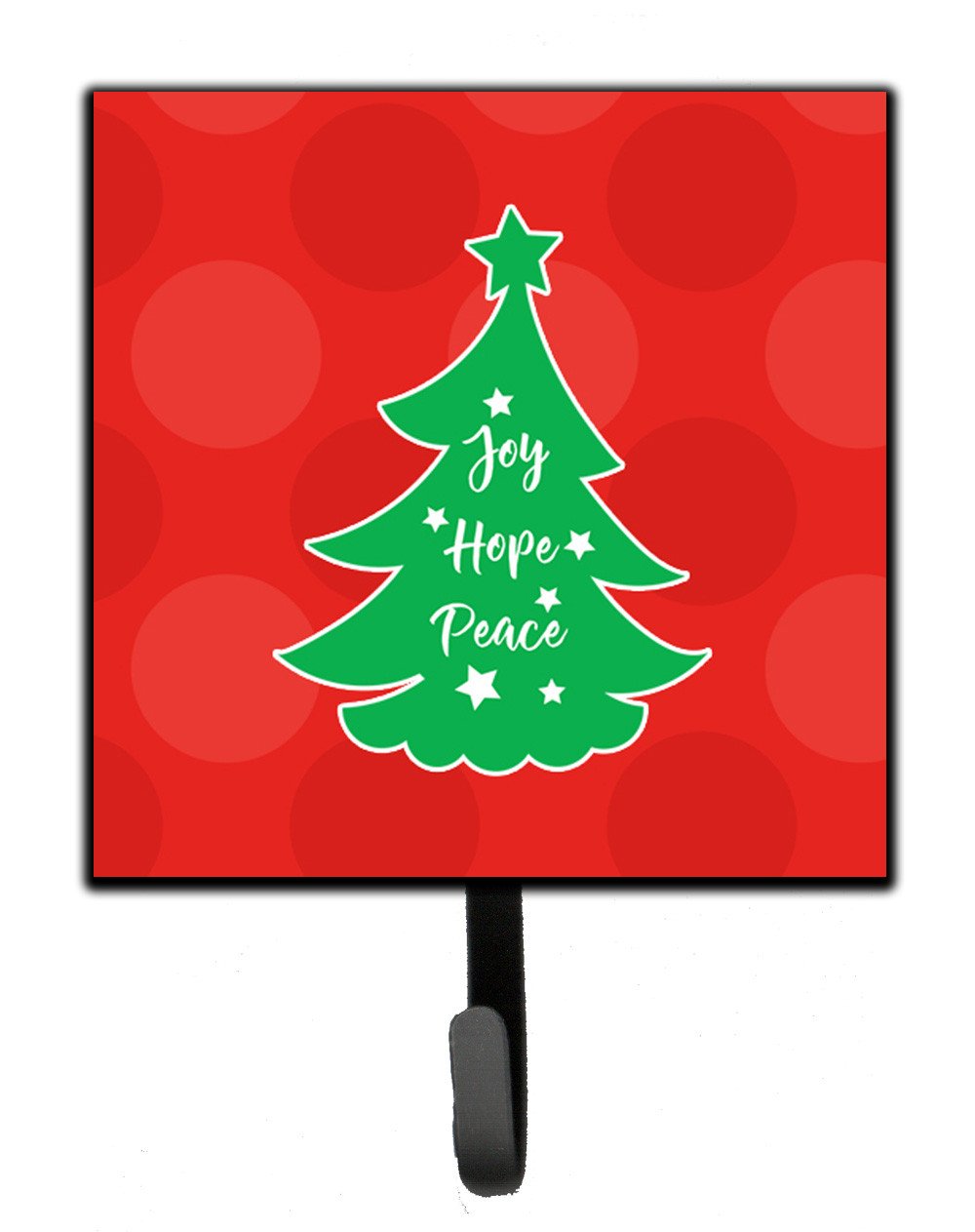Christmas Tree Red Green Leash or Key Holder BB6971SH4 by Caroline&#39;s Treasures