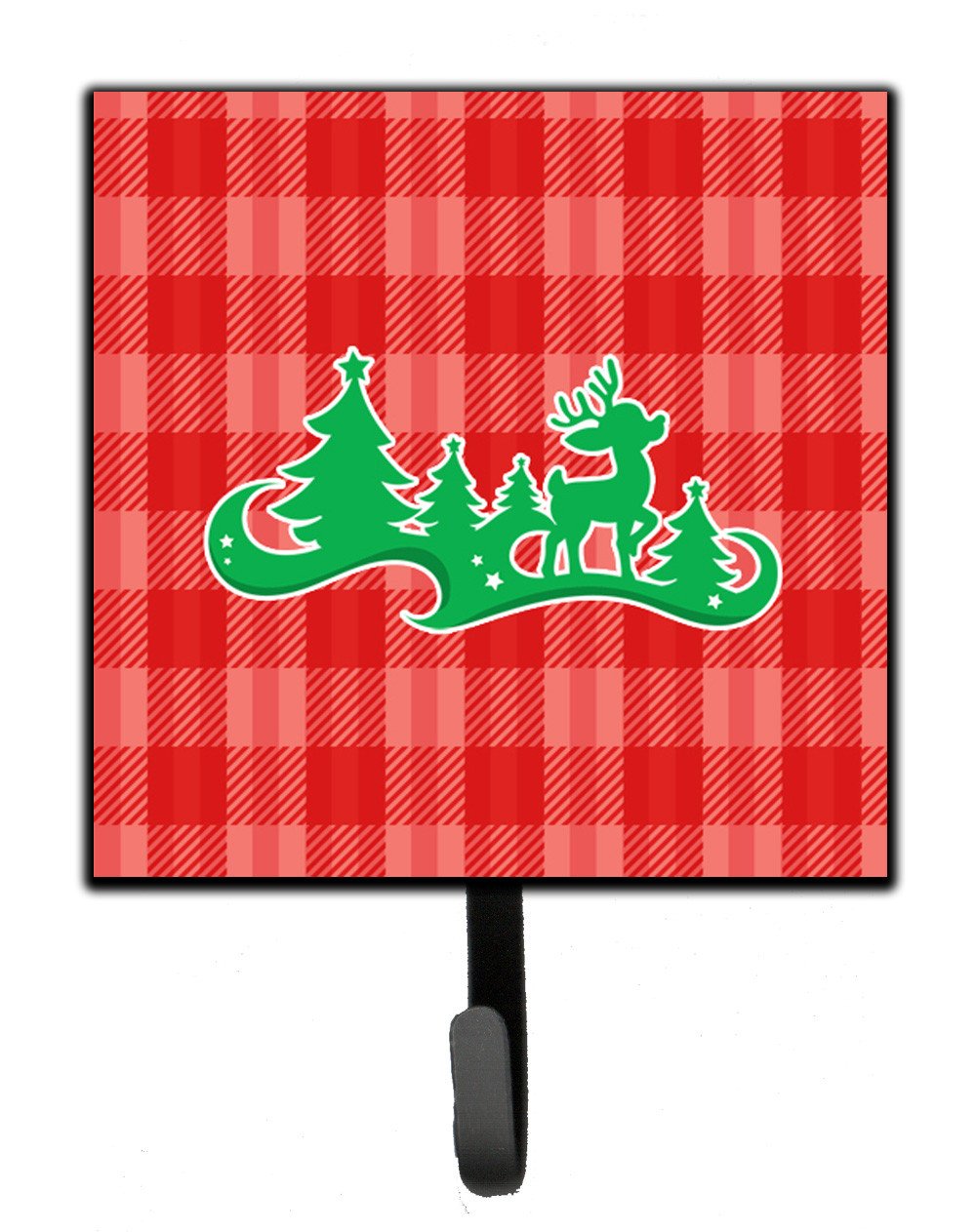 Christmas Tree Reindeer Red Leash or Key Holder BB6972SH4 by Caroline&#39;s Treasures