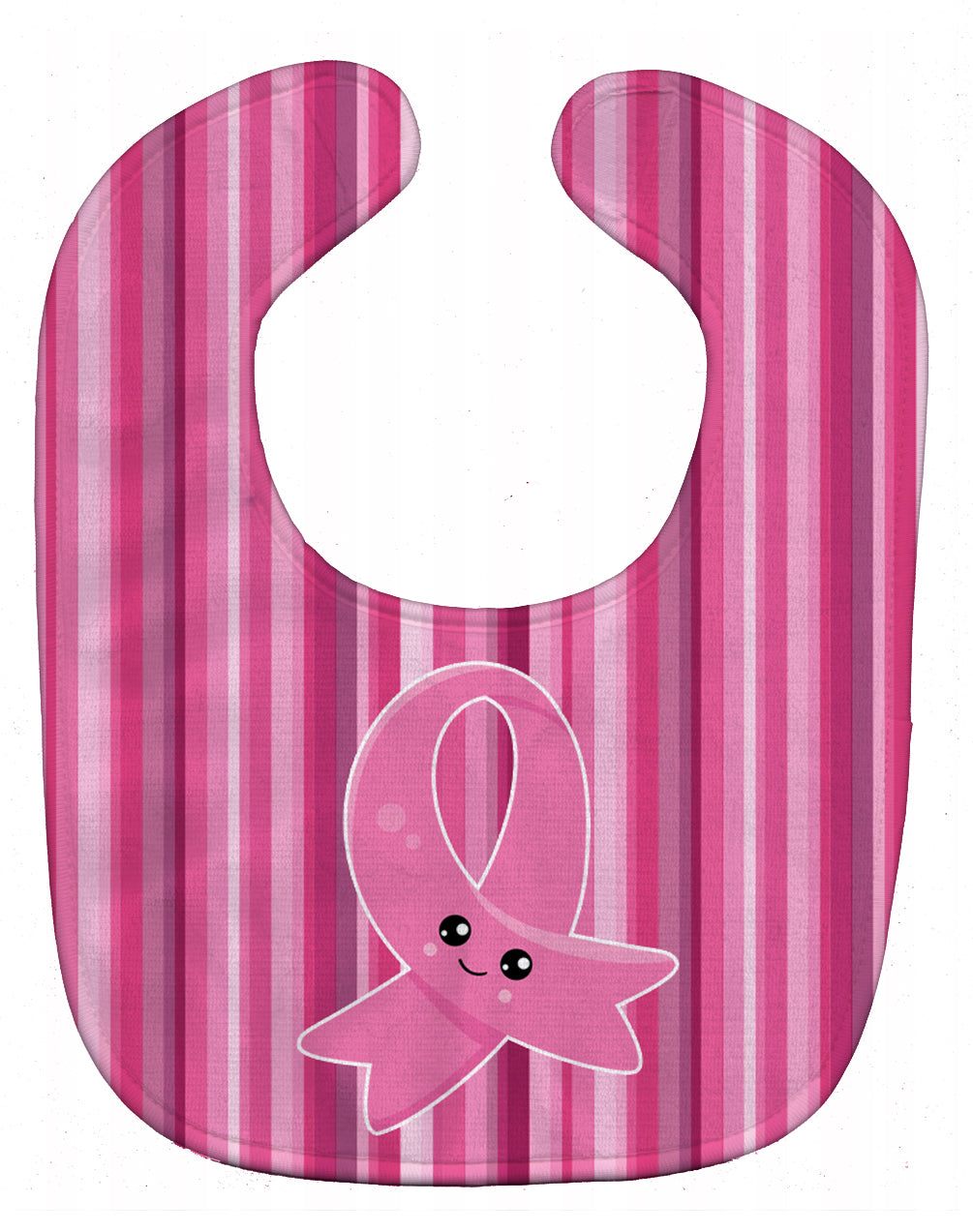 Breast Cancer Awareness Ribbon Face Baby Bib BB6978BIB - the-store.com