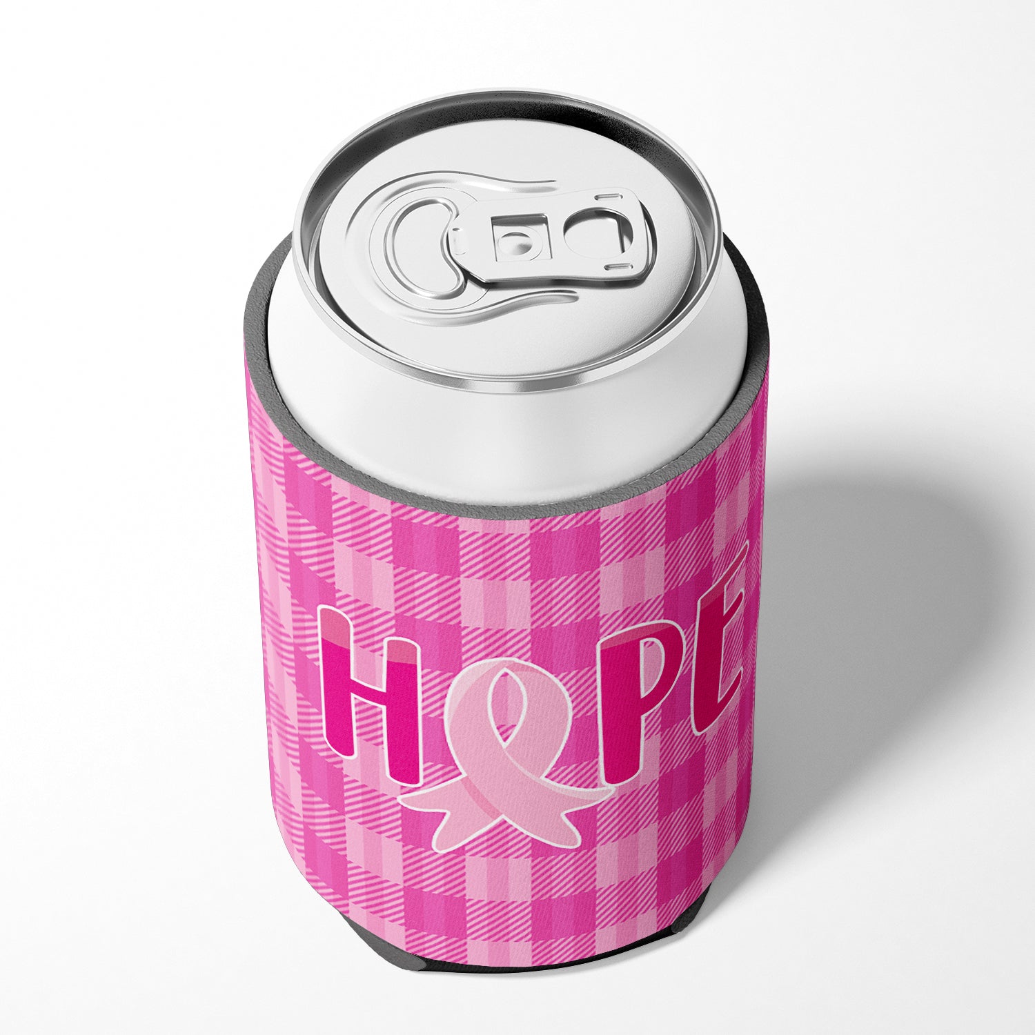 Breast Cancer Awareness Ribbon Hope Can or Bottle Hugger BB6981CC  the-store.com.