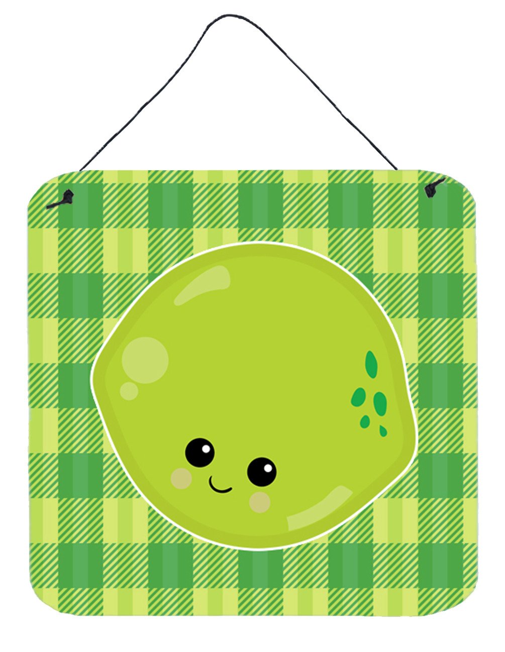 Lime Face Wall or Door Hanging Prints BB6988DS66 by Caroline&#39;s Treasures