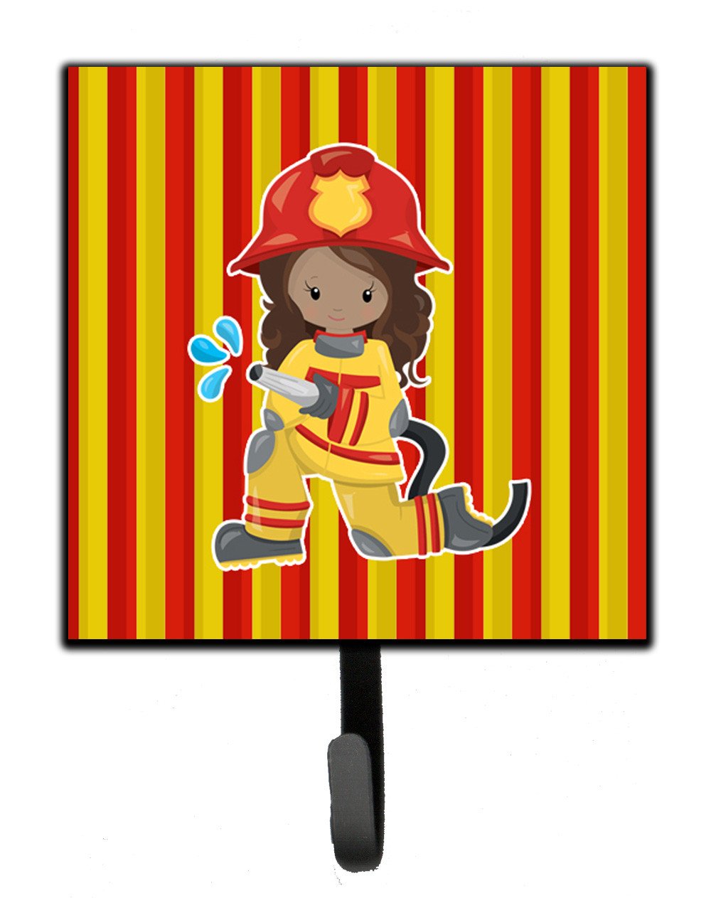 Fireman Girl Leash or Key Holder BB7000SH4 by Caroline&#39;s Treasures