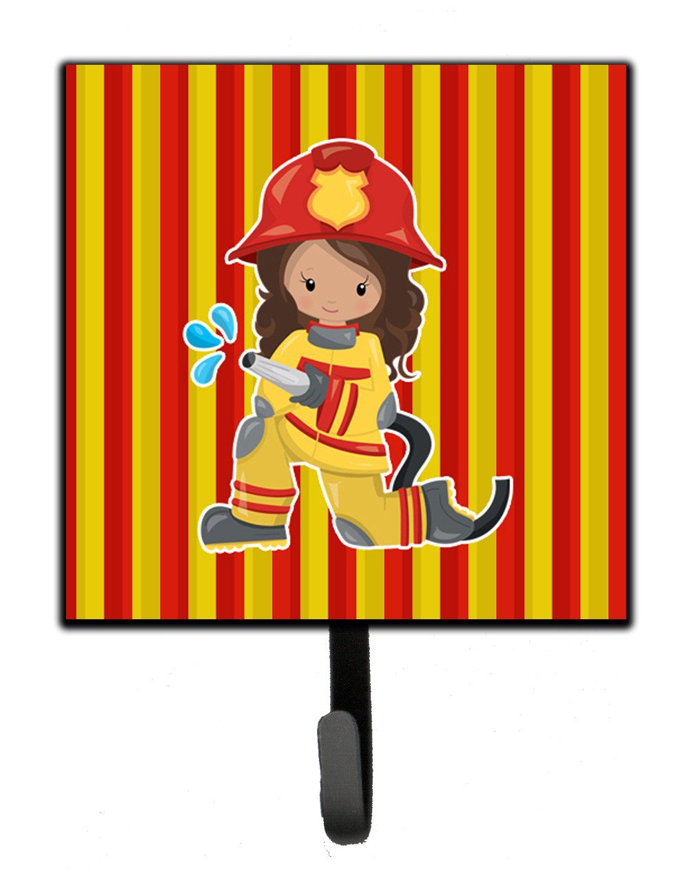 Fireman Girl Leash or Key Holder BB7001SH4 by Caroline&#39;s Treasures